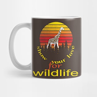 Show your love for wildlife Mug